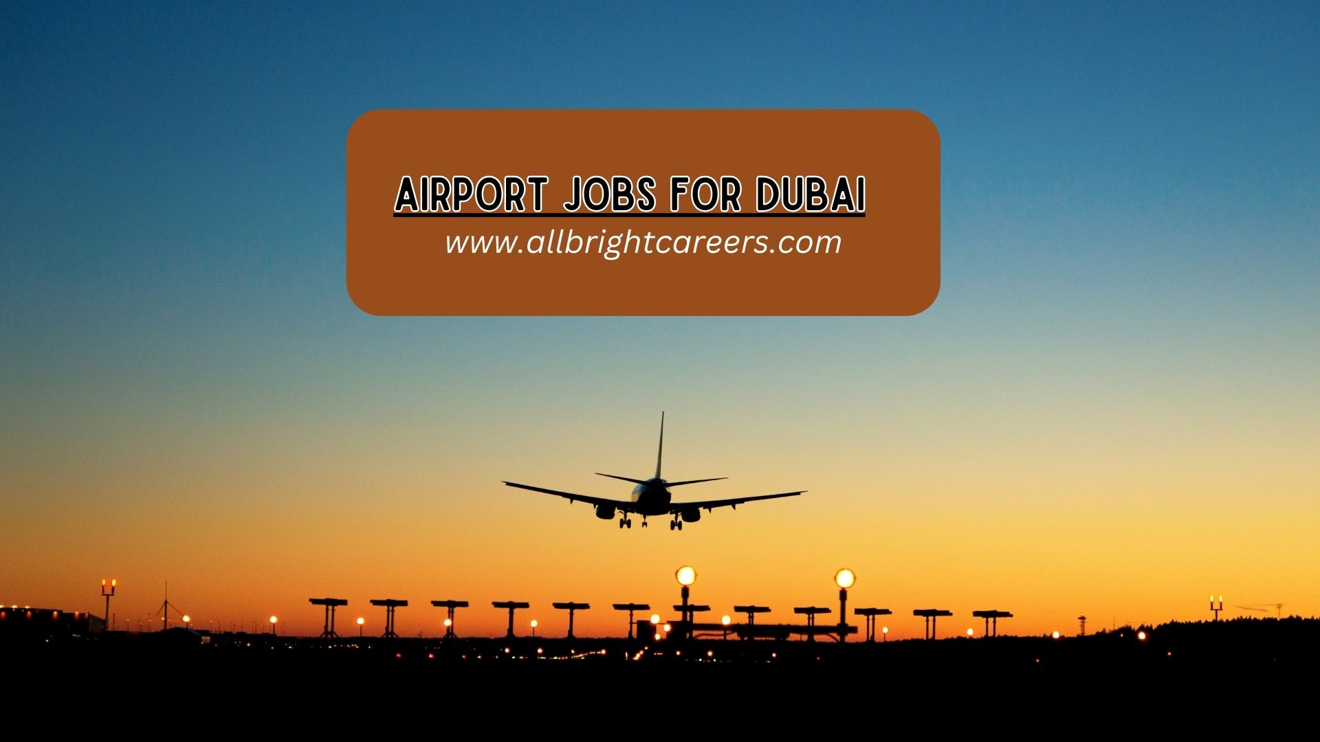 Airport jobs for Dubai
