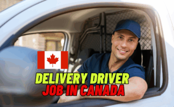 Delivery Driver Job in Canada