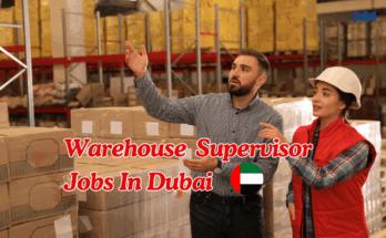 Warehouse Supervisor Jobs In Dubai