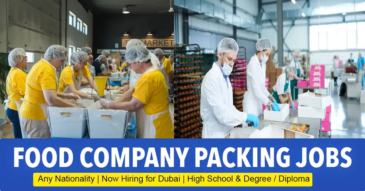 Food Packing Jobs in Saudi Arabia