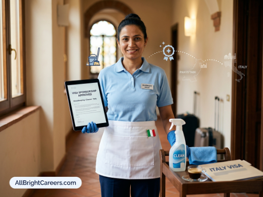 Housekeeping, Dishwasher, and Cleaner Jobs in Italy with Visa Sponsorship 2026