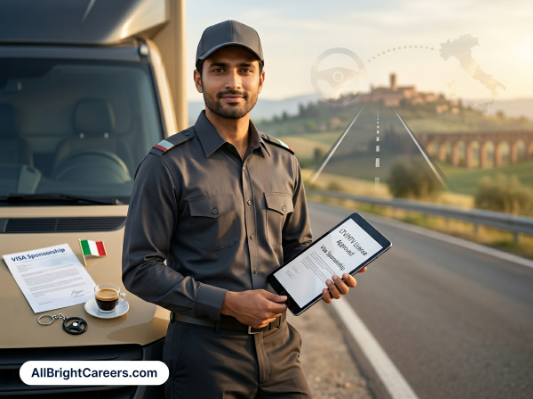 Driver Jobs in Italy (LTV & HTV) with Visa Sponsorship 2026