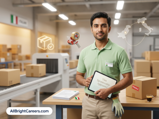 Packing Worker Jobs in Italy with Visa Sponsorship 2026